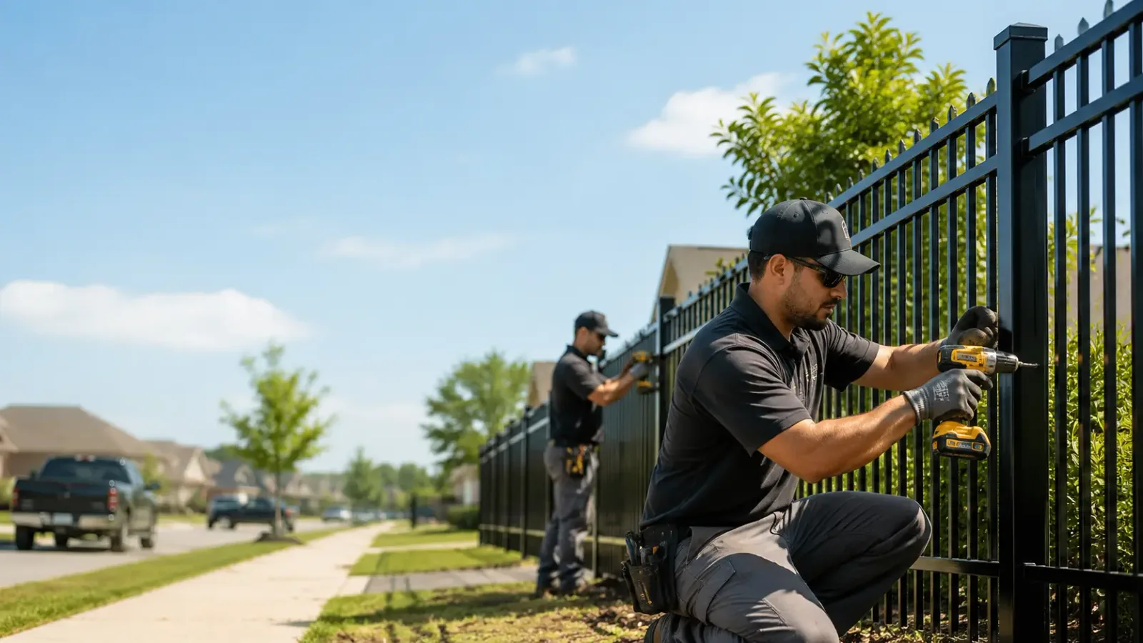 Metal Fence Installation in Bloomsburg, PA